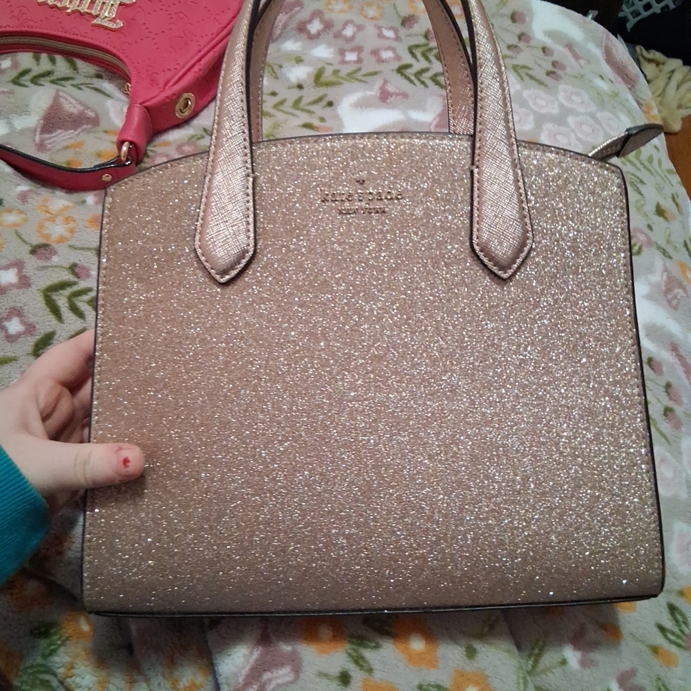 Kate Spade Sparkling Rose Gold Satchel